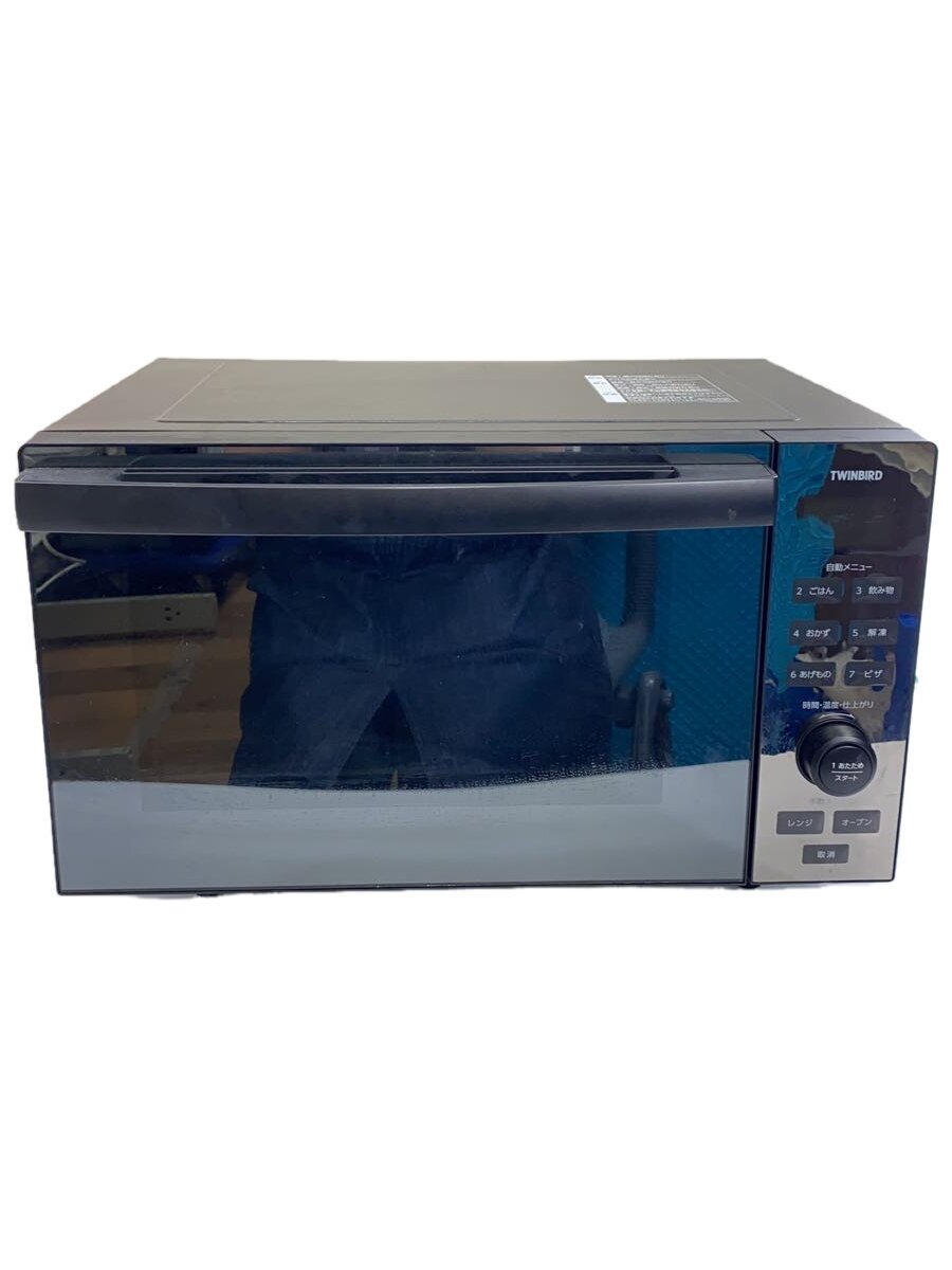 【中古】TWINBIRD◆オーブンレンジ Mirror Design DR-E857B【家電・ビジュアル・オーディオ】