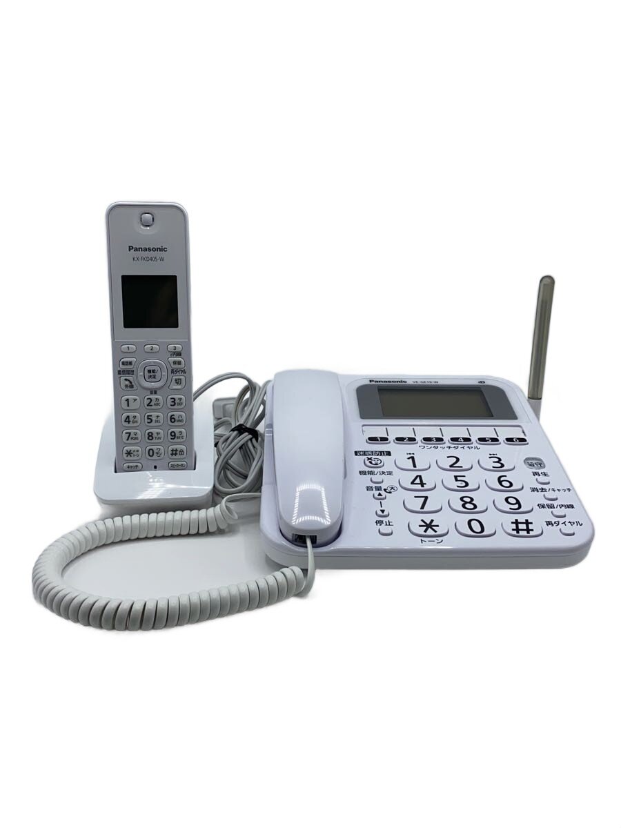 【中古】Panasonic◆電話 VE-GE19DL【家電・視覚的・オーディオ】