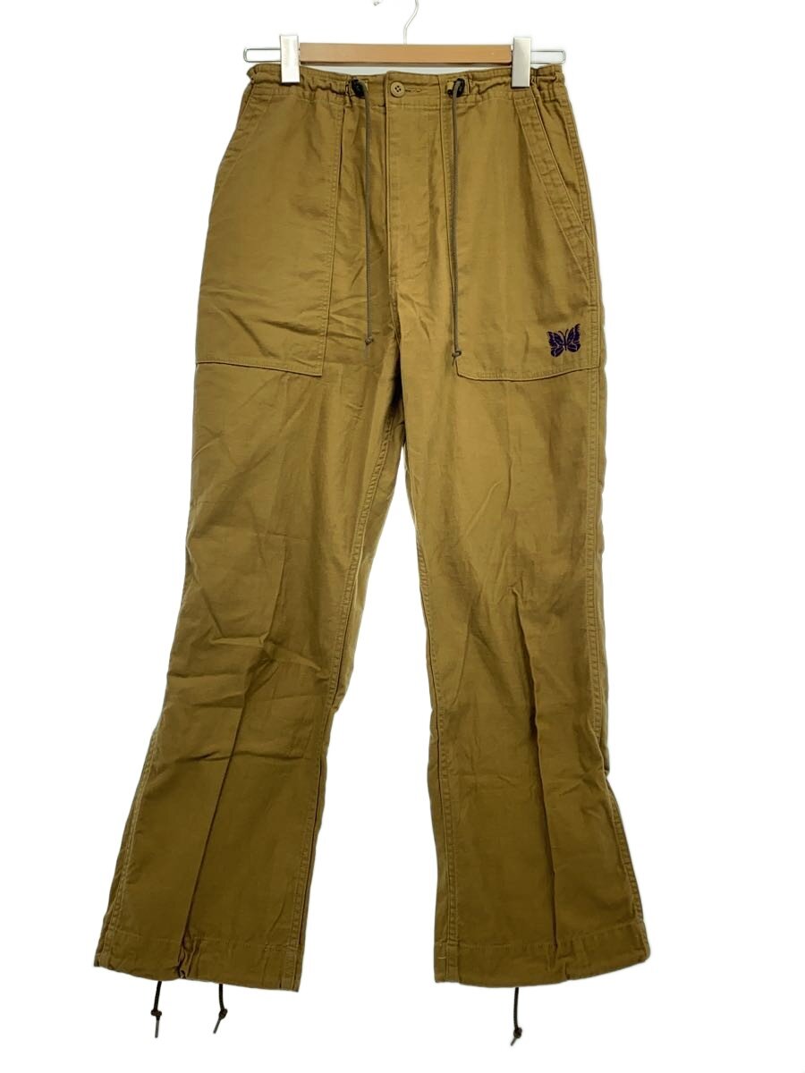 【中古】Needles◆下つ方/チノズボン下/String Fatigue Pant/XS/綿織物/駱駝/無地/PU240【メンズウェア】