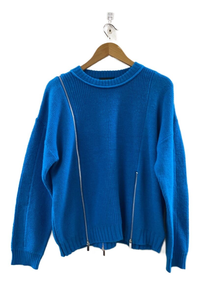 【中古】MAISON SPECIAL◆ニット・セーター(薄手)/FREE/アクリル/BLU/無地/21252365708【レディースウェア】｜2ｎｄ STREET 店
