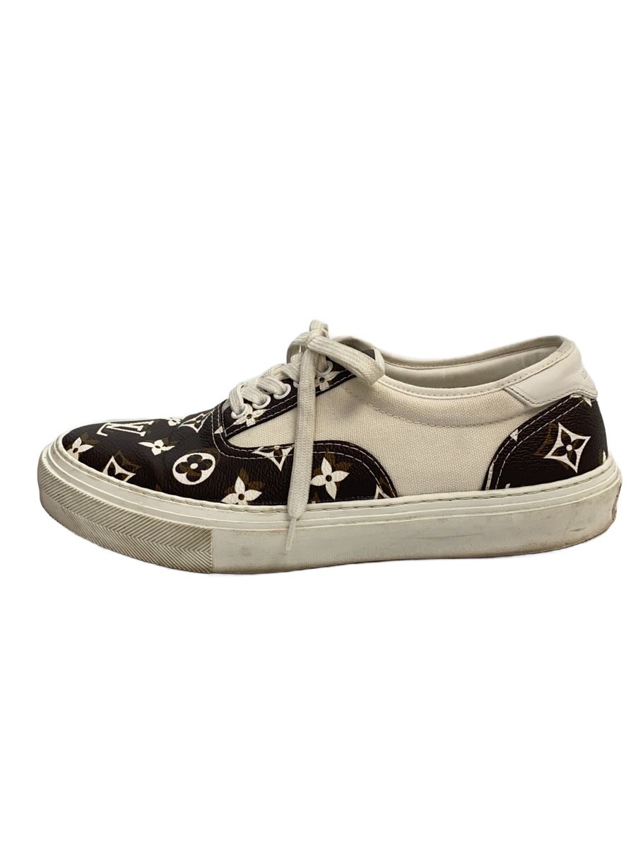 【中古】LOUIS VUITTON◆ローカットスニーカー/US6.5/BRW/1A7QZT【シューズ】
