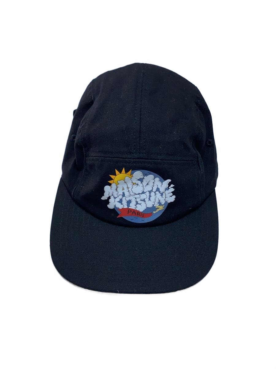 【中古】MAISON KITSUNE◆旗がしら/--/綿織物/BLK/メンズ/粍06110ww0095【服飾雑貨他】