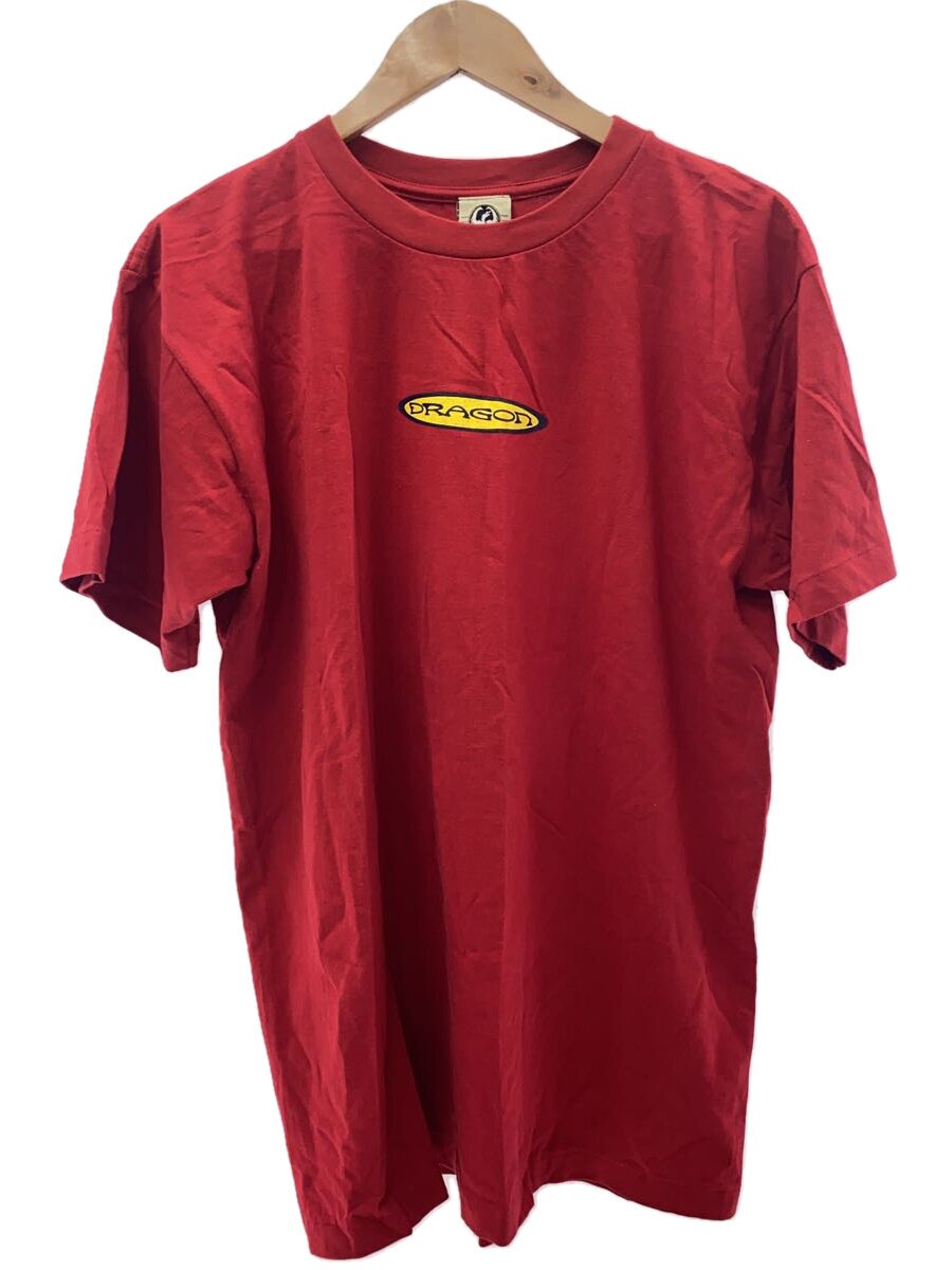 【中古】プルオーバー/--/綿織物/RED/刷り上げる/DRAGON【メンズウェア】