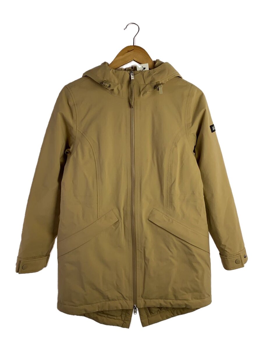 【中古】AIGLE◆エーグル/インサレーションナイロンジャケット/36/ナイロン/ベージュ/茶/ZBFAX10-JS【レディース御召しもの】