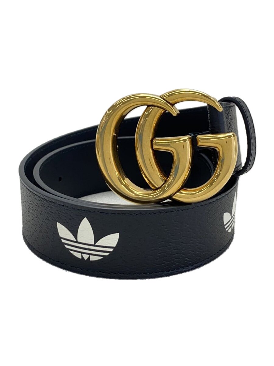 【中古】GUCCI◆GGバックル/胴締め/なめし革/BLK/メンズ/406831 U4デジタルオーディオテープ 75 30 525040【服飾雑貨他】