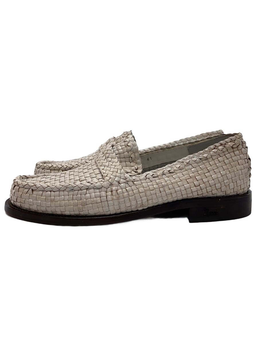 【中古】MARNI◆ドレスシューズ/41/WHT/レザー/レザーメッシュ【シューズ】｜2ｎｄ STREET 店