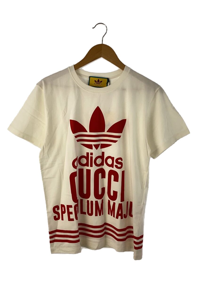 【中古】GUCCI◆プルオーバー/XXS/綿織物/WHT/刷り上げる/717422【メンズウェア】