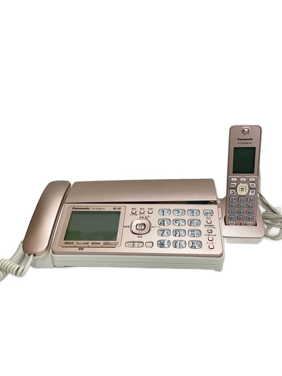 【中古】Panasonic◆FAX電話 おたっくす KX-PZ300DW-N [ピンクゴールド]【家電・ビジュアル・オーディオ】