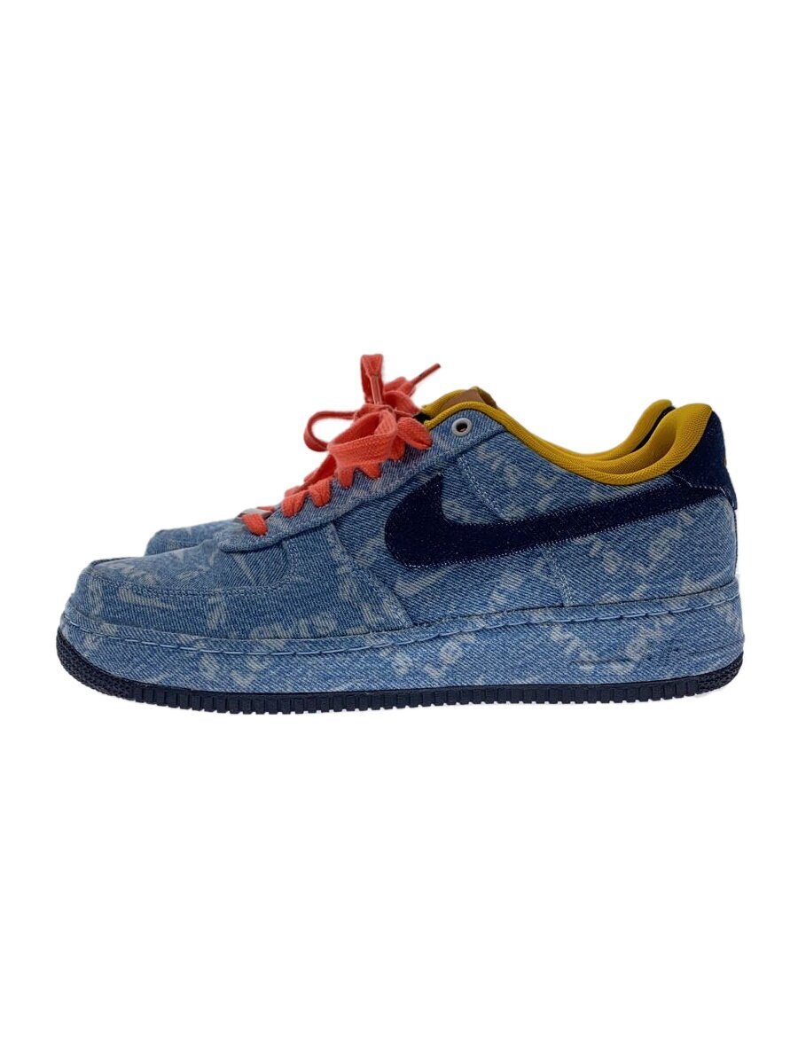 【中古】NIKE◆AIR FORCE 1 LOW LEVI’S/エアフォースローリーバイス/青碧/CV0670-447/27.5c//【シューズ】