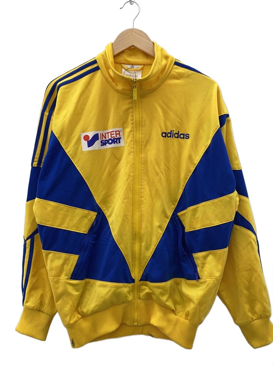 【中古】adidas◆ティーシャツ/S/ポリエステル/YLW/OLD/貨物自動車上衣/WINTER SPORT【メンズウェア】
