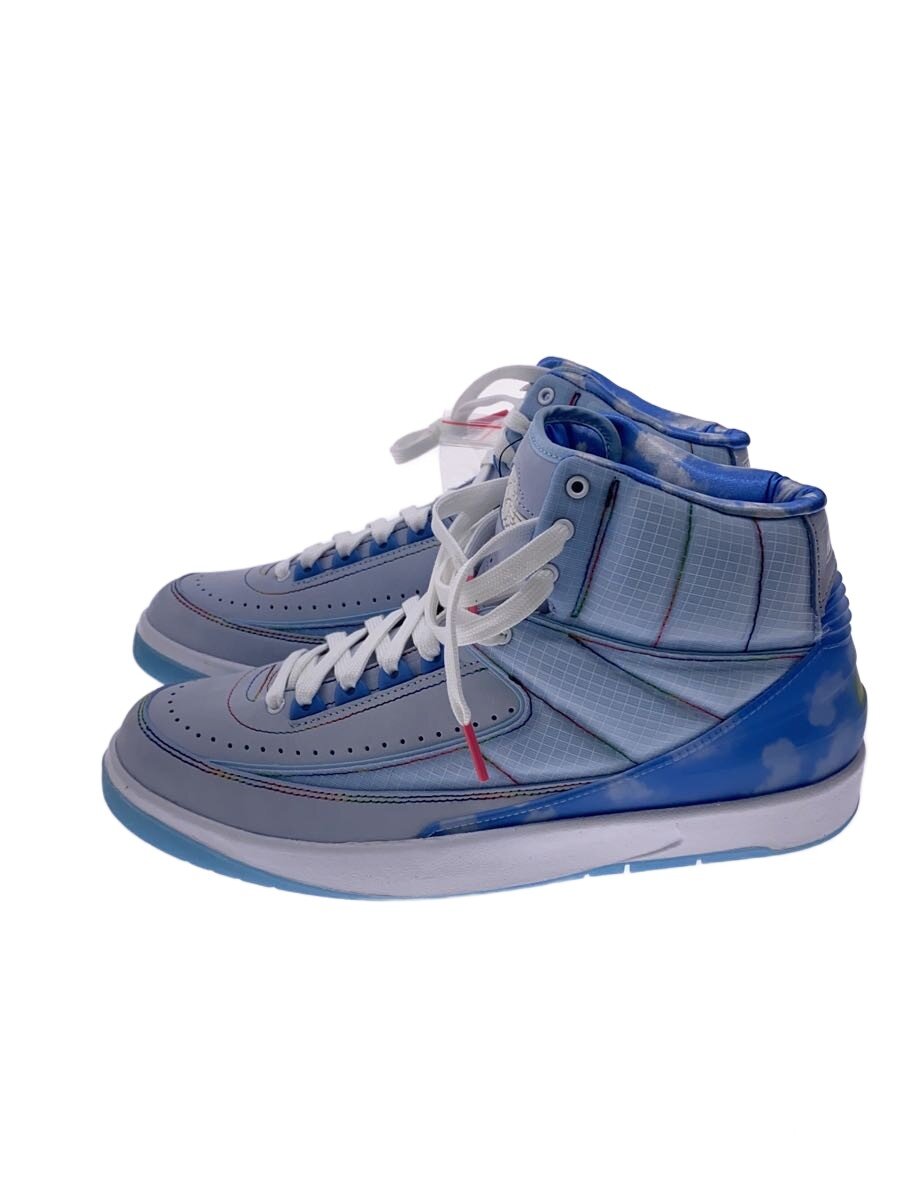 【中古】NIKE◆AIR JORDAN 2 RETRO SP_エア湖 ジョーダン 2 レトロ 特別/27.5糎/BLU【シューズ】
