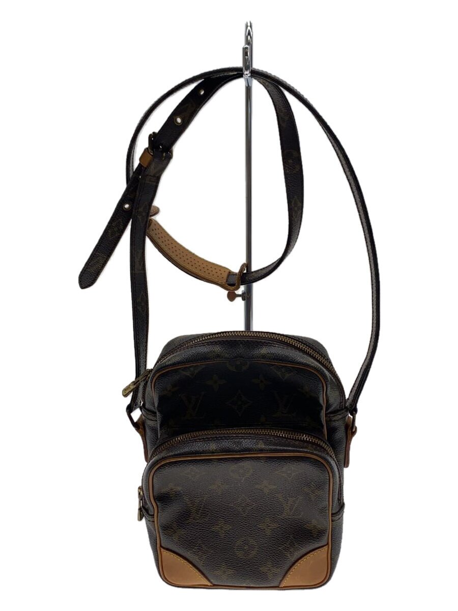 【中古】LOUIS VUITTON◆ショルダーバッグ/帆布/BRW/総柄/M45236【御徒面子】