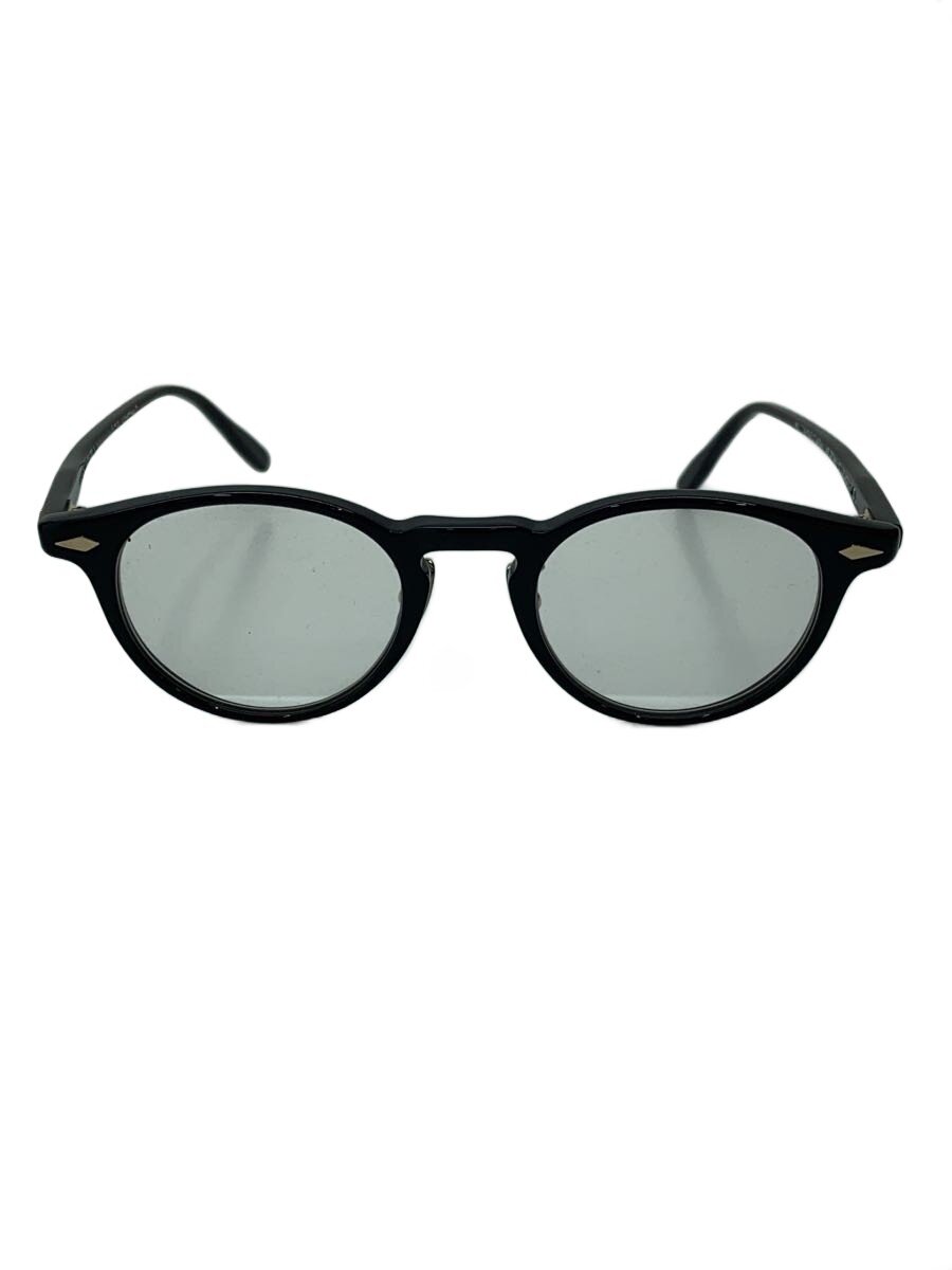 【中古】NOCHINO OPTICAL◆眼鏡/ウェリントン/木材/BLK/CLR/メンズ/46/21/144//【服飾雑貨他】