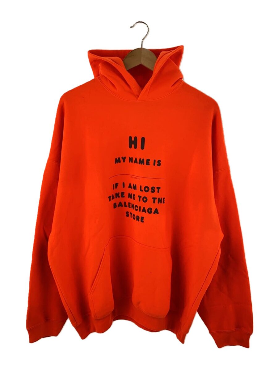 【中古】BALENCIAGA◆パーカー/XXS/ポリエステル/ORN/2021【メンズウェア】｜2ｎｄ STREET 店