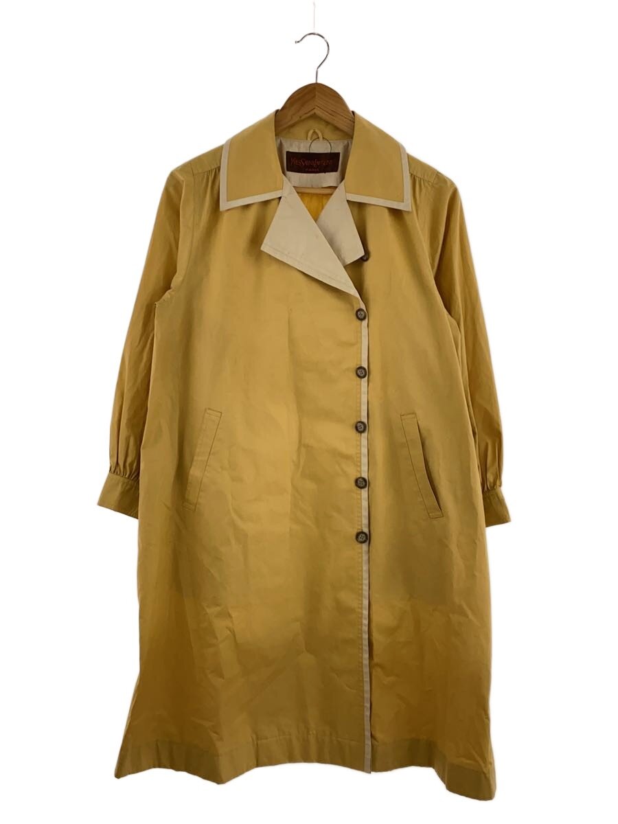 【中古】YVES SAINT LAURENT◆トレンチコート/--/ポリエステル/YLW/FR017-218-86【レディースウェア】｜2ｎｄ STREET 店
