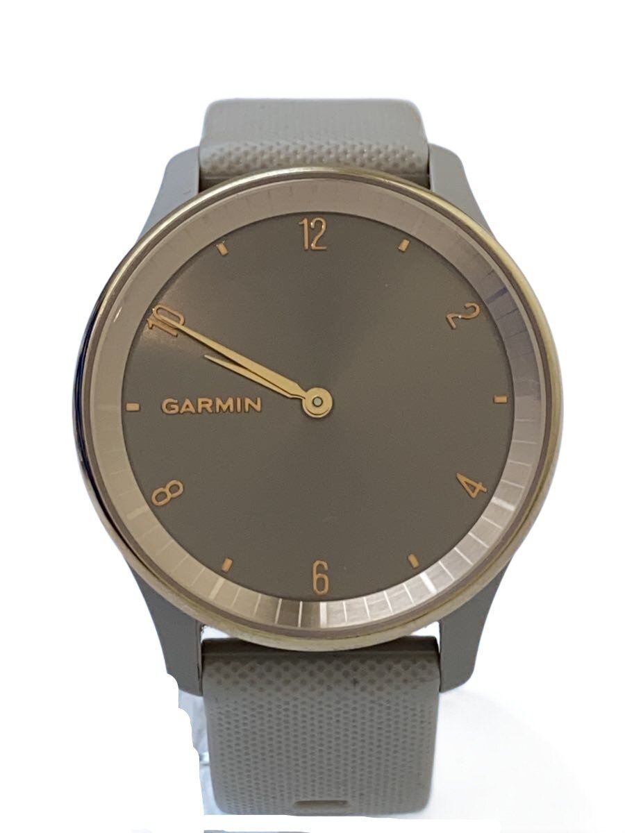 【中古】GARMIN◆スマートウォッチ/デジアナ/GLD/BEG【服飾雑貨他】|2nd STREET 店