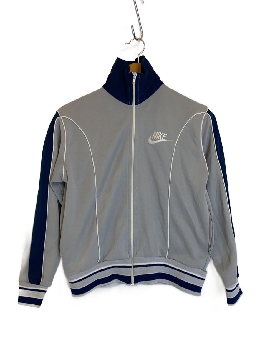 【中古】NIKE◆70s/プルオーバー/M/ポリエステル/GRY/無地【レディース御召しもの】