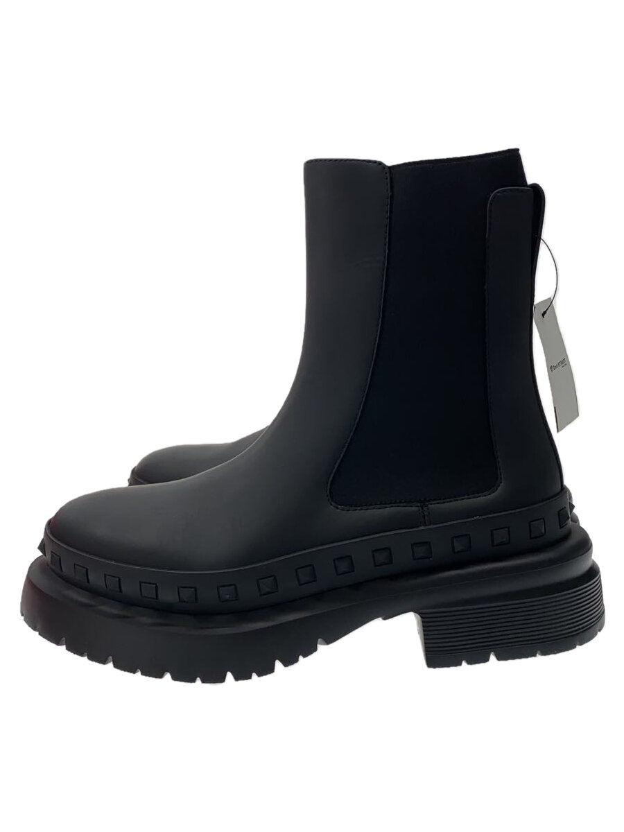 【中古】VALENTINO GARAVANI◆サイドゴアブーツ/42/BLK【シューズ】|2nd STREET 店