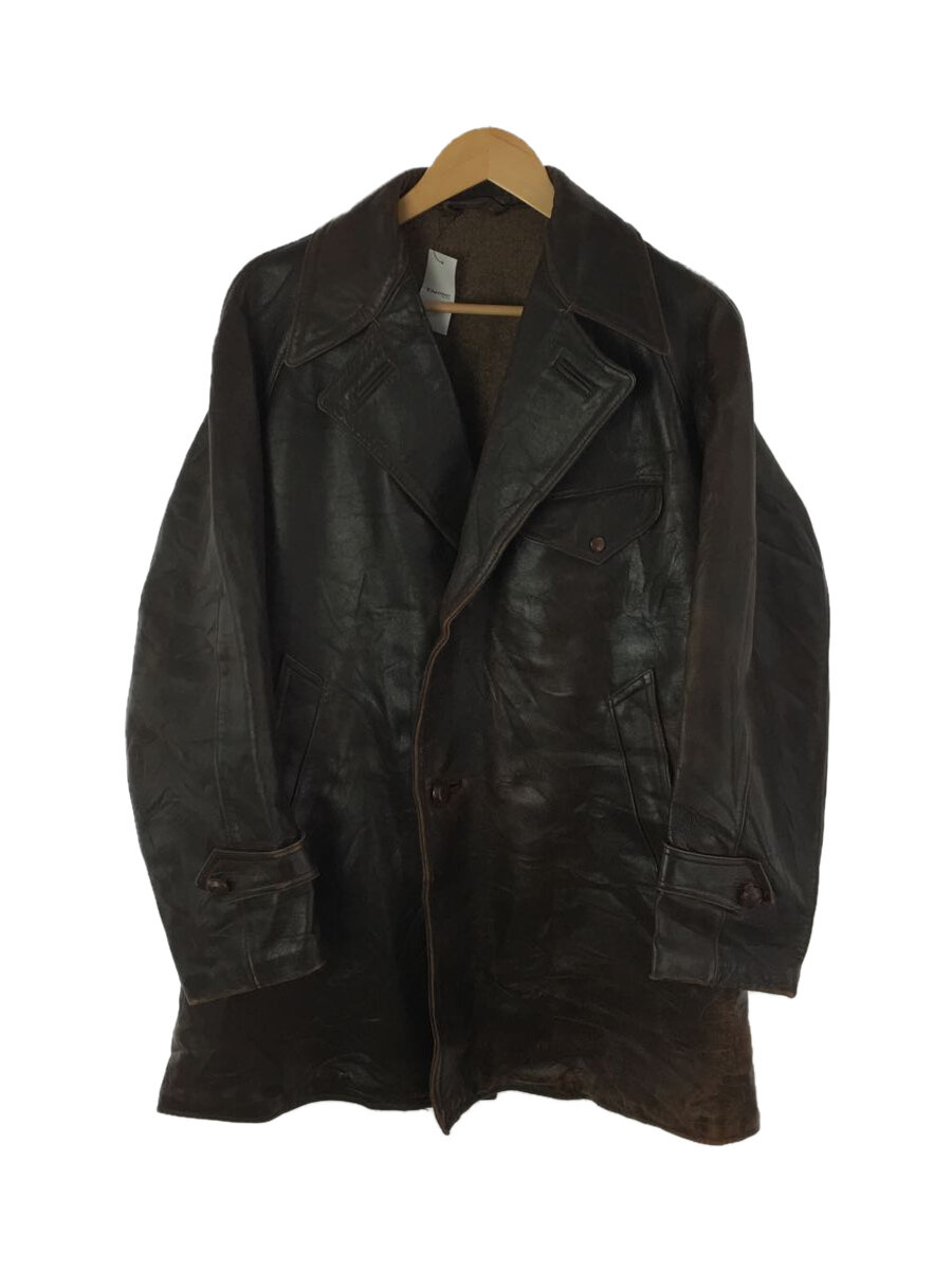 【中古】PARACUIR/コート/--/レザー/BRW/30~40s/SAINT ETIENNE/ボタン取れ//【メンズウェア】|2nd STREET 店