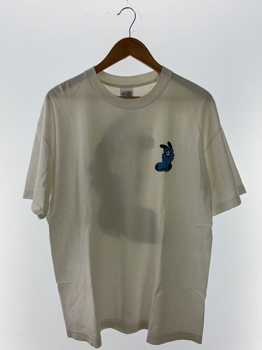 【中古】Whimsy◆プルオーバー/L/綿織物/WHT【メンズウェア】