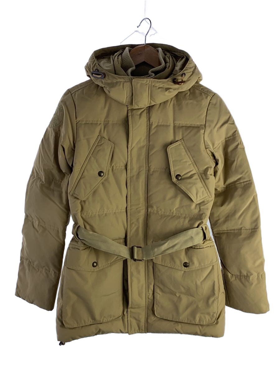【中古】RALPH LAUREN◆山岳パーカー/9/ナイロン/BEG【レディース御召しもの】
