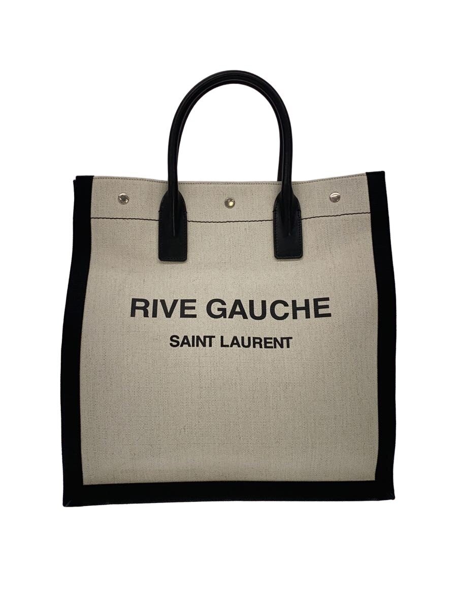 【中古】SAINT LAURENT◆トートバッグ/帆布/IVO/VLR632539・0221【御徒面子】