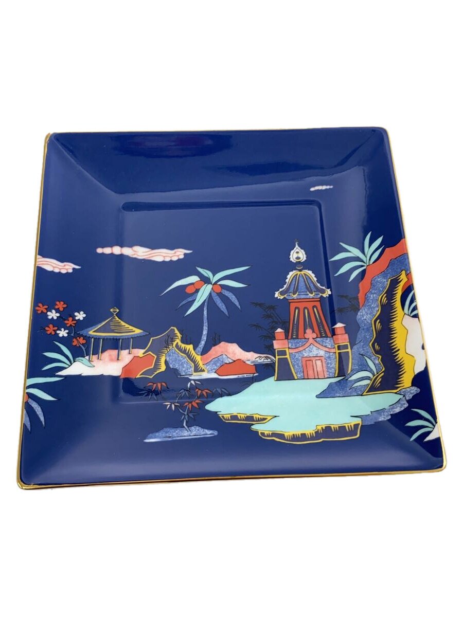 【中古】WEDGWOOD◆プレート/NVY/Asianlike【キッチン用品】