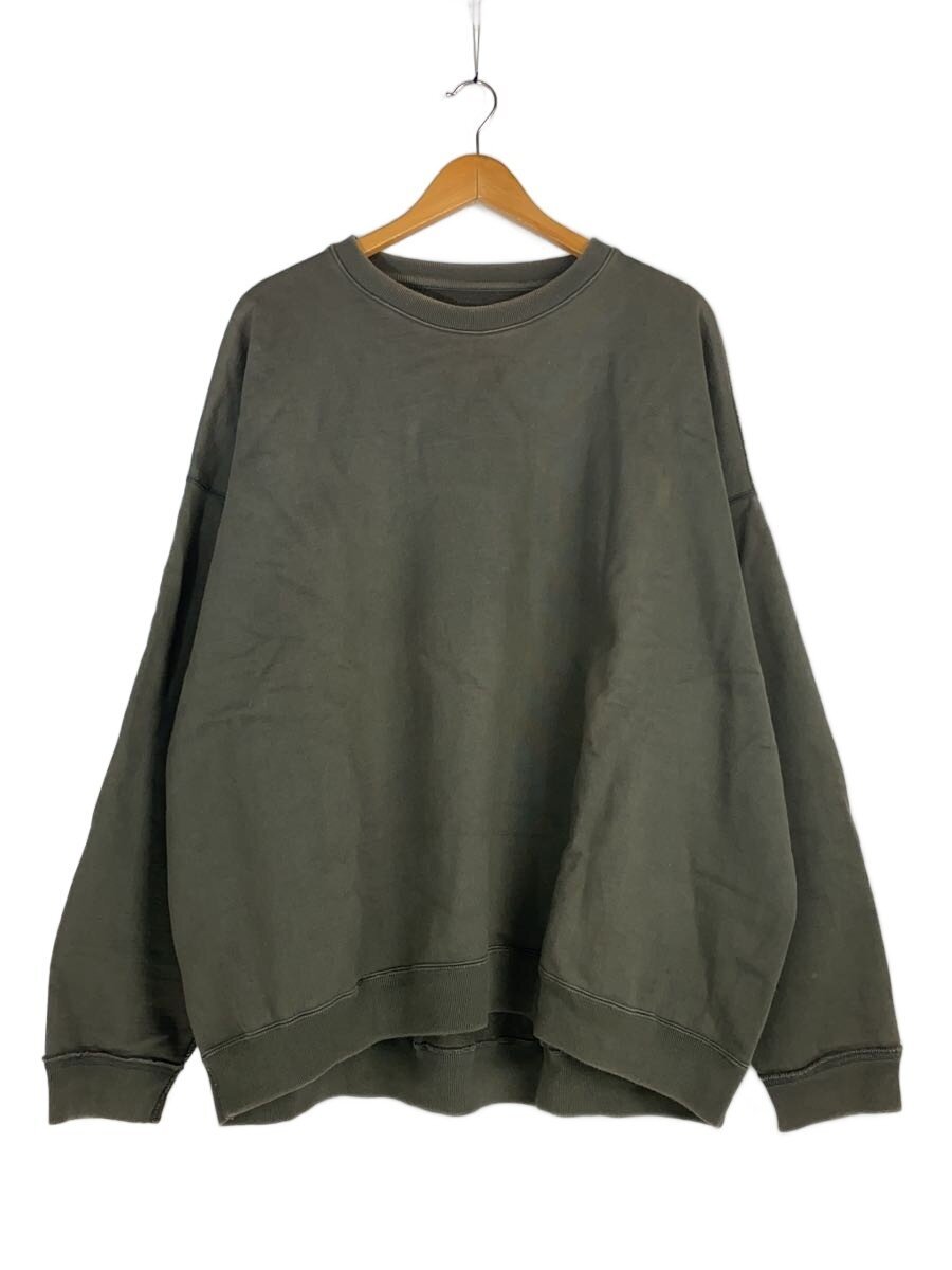 【中古】MARKAWARE◆HUGE SWEAT SHIRT/スウェット/2/コットン/カーキ/無地/A21A-12CS01C//【メンズウェア】|2nd STREET 店
