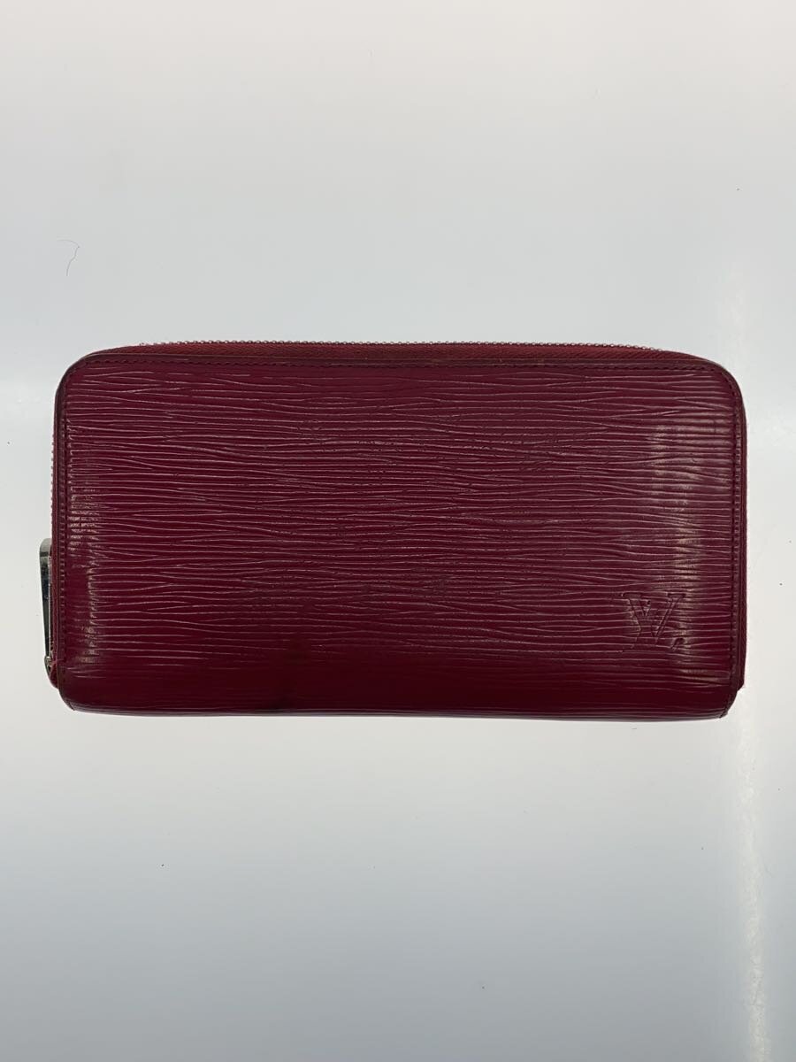 【中古】LOUIS VUITTON◆ジッピー・ウォレット_エピ_RED/なめし革/RED/レディース【服飾雑貨他】