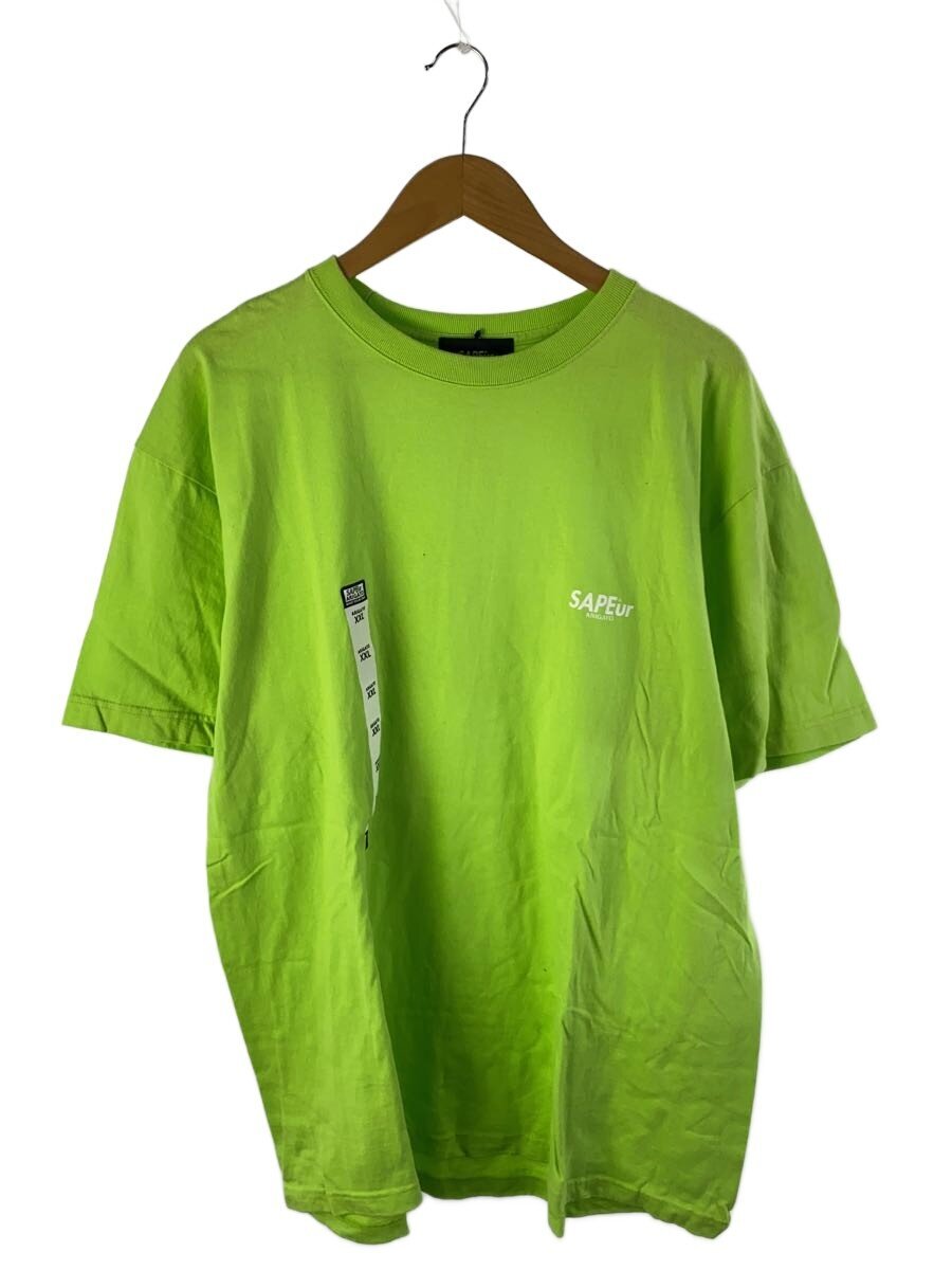 【中古】A Elegantes SAPEur◆プルオーバー/XXL/綿織物/GRN【メンズウェア】
