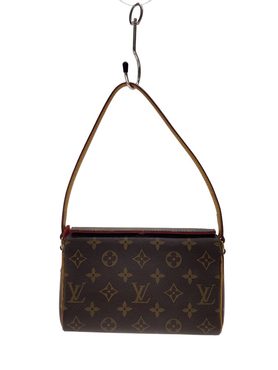 【中古】LOUIS VUITTON◆レシタル_モノグラム・キャンバス/PVC/BRW【バッグ】|2nd STREET 店