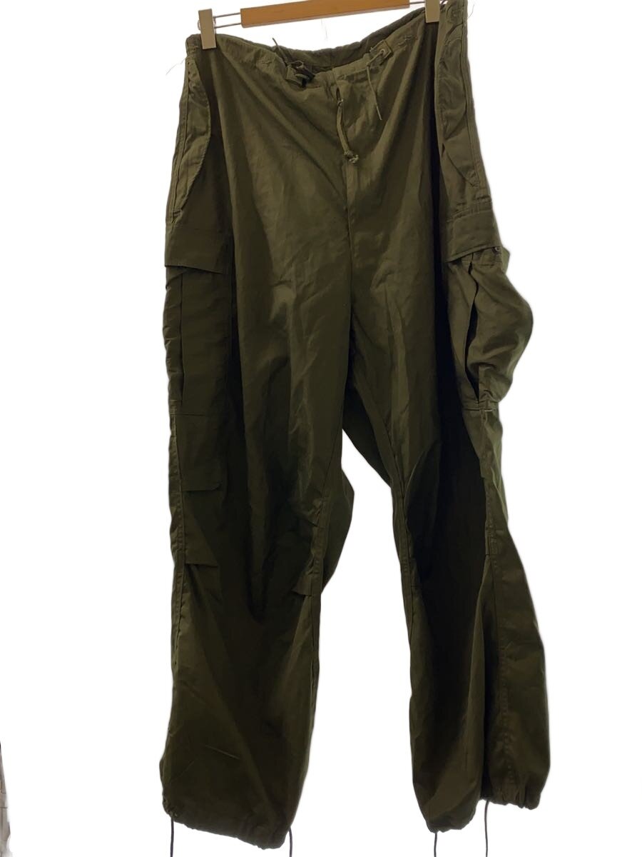 【中古】MILITARY◆M-1951/ARCTIC/厚地の外套ズボン下/TALON/軽銀/カーゴパンツ/M/綿織物/KHK/無地【メンズウェア】