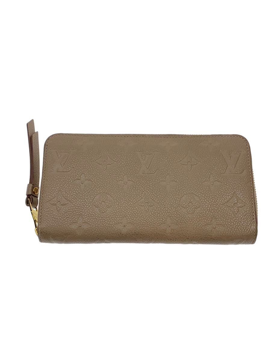 【中古】LOUIS VUITTON◆ジッピー・ウォレット_モノグラム・アンプラント/牛革/BEG/総柄/レディース【服飾雑貨他】｜2ｎｄ STREET 店