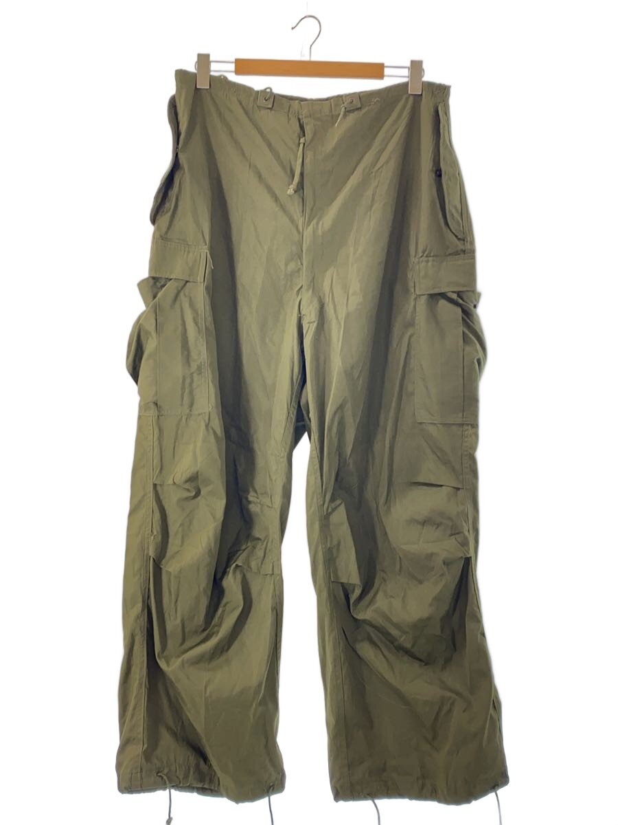【中古】MILITARY◆M-1951/ARCTIC/厚地の外套ズボン下/TALON/軽銀/カーゴパンツ/M/綿織物/KHK/無地【メンズウェア】