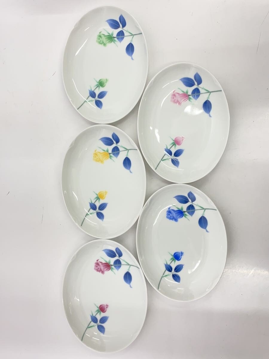 【中古】香蘭社◆皿/5点セット/WHT/1051-FJS【キッチン用品】