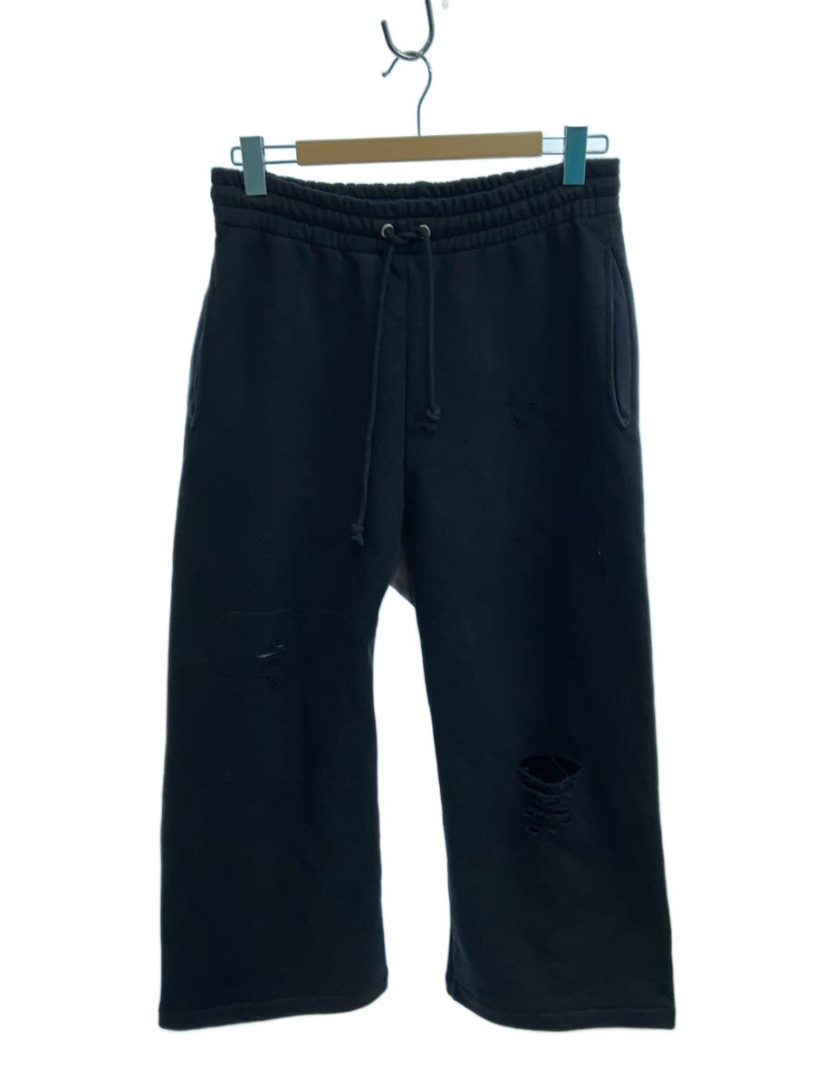 【中古】BOWWOW◆別注/HARD DAMEGE SWEAT PANTS/ダメージ加工スウェットパンツ/M/コットン/BLK//【メンズウェア】｜2ｎｄ STREET 店