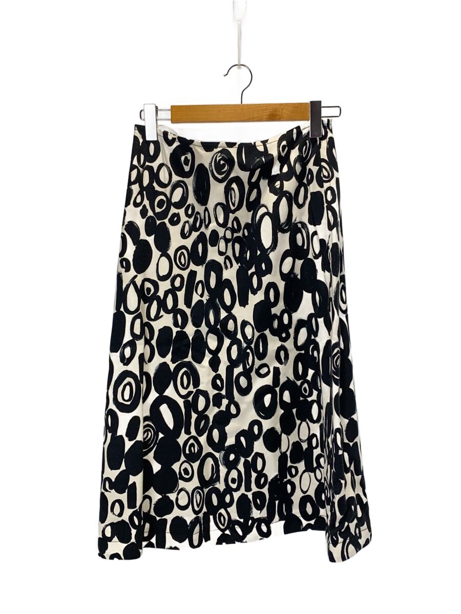 【中古】MARNI◆20SS/スカート/40/レーヨン/WHT/総柄/GOMA0042U2【レディースウェア】｜2ｎｄ STREET 店 9,570円