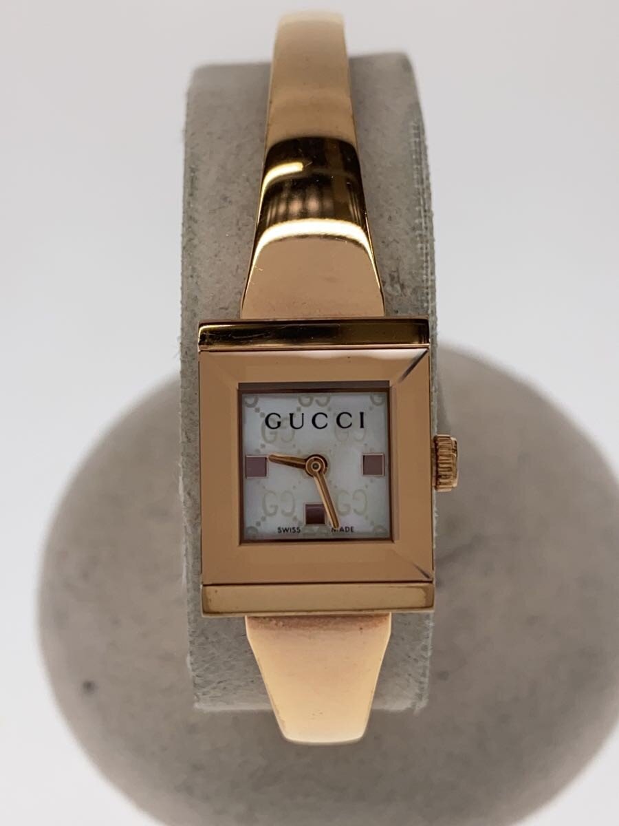 【中古】GUCCI◆ウォッチ/アナログ/--/GLD/GLD/128.5【服飾雑貨他】