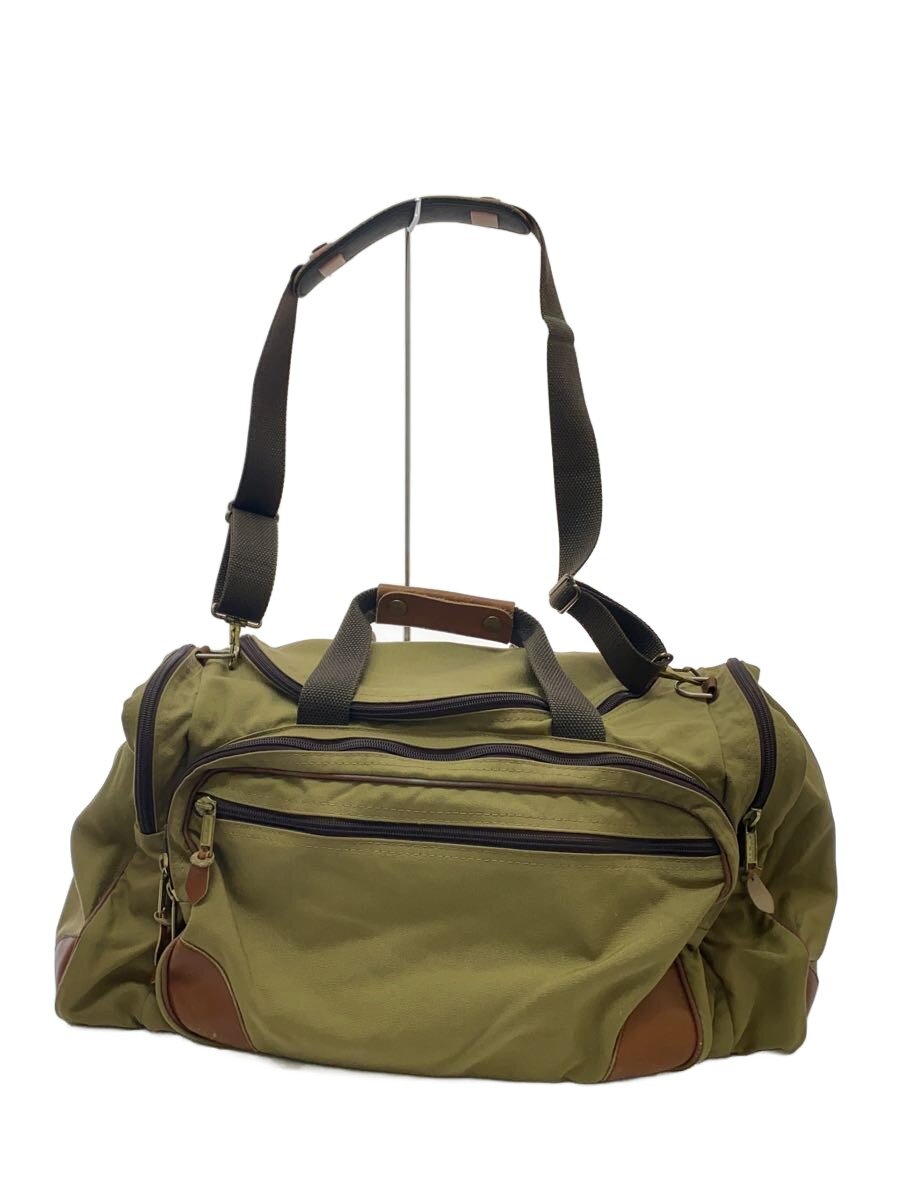 【中古】L.L.Bean◆80s/ボストンバッグ/キャンバス×レザー/カーキ【バッグ】|2nd STREET 店