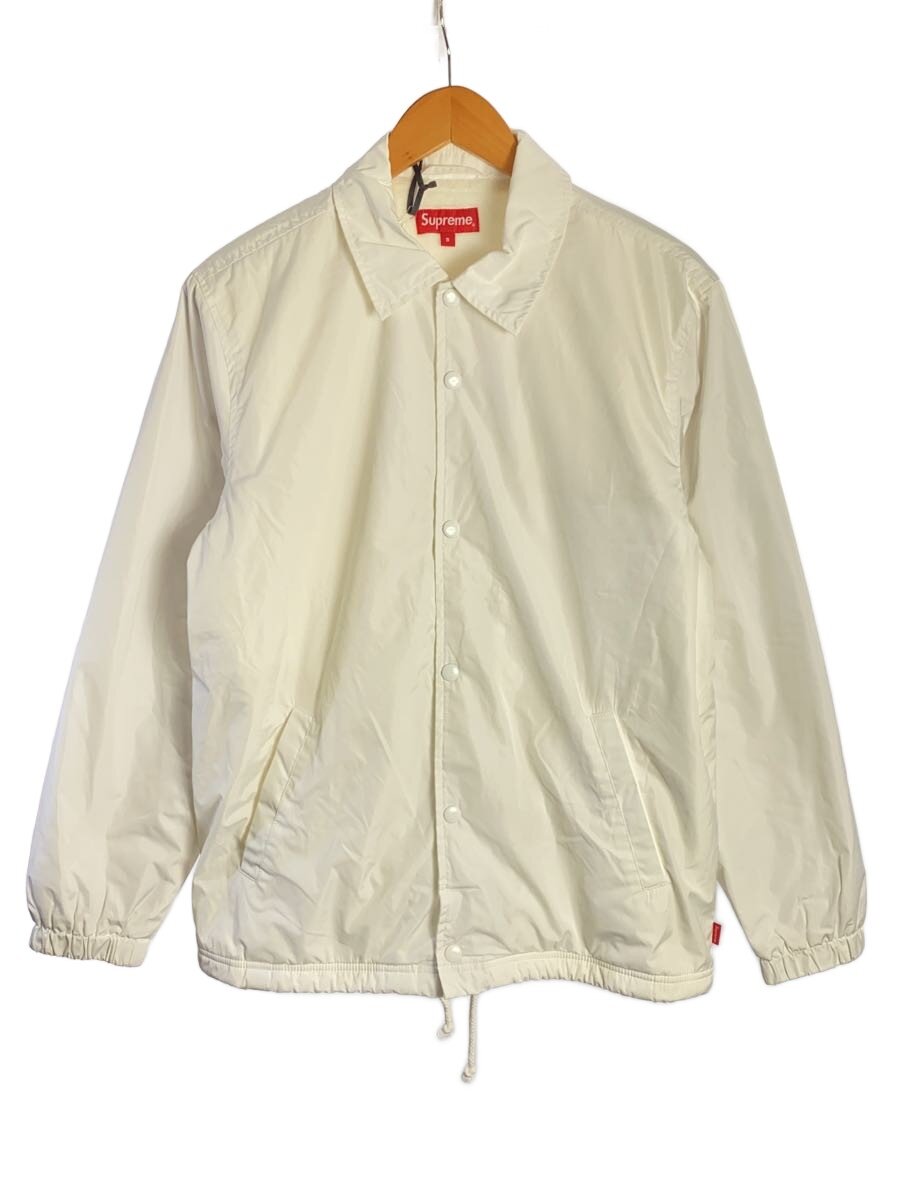 【中古】Supreme◆ジャケット/S/ナイロン/WHT/無地/OLD English Coaches Jacket【メンズウェア】｜2ｎｄ STREET 店