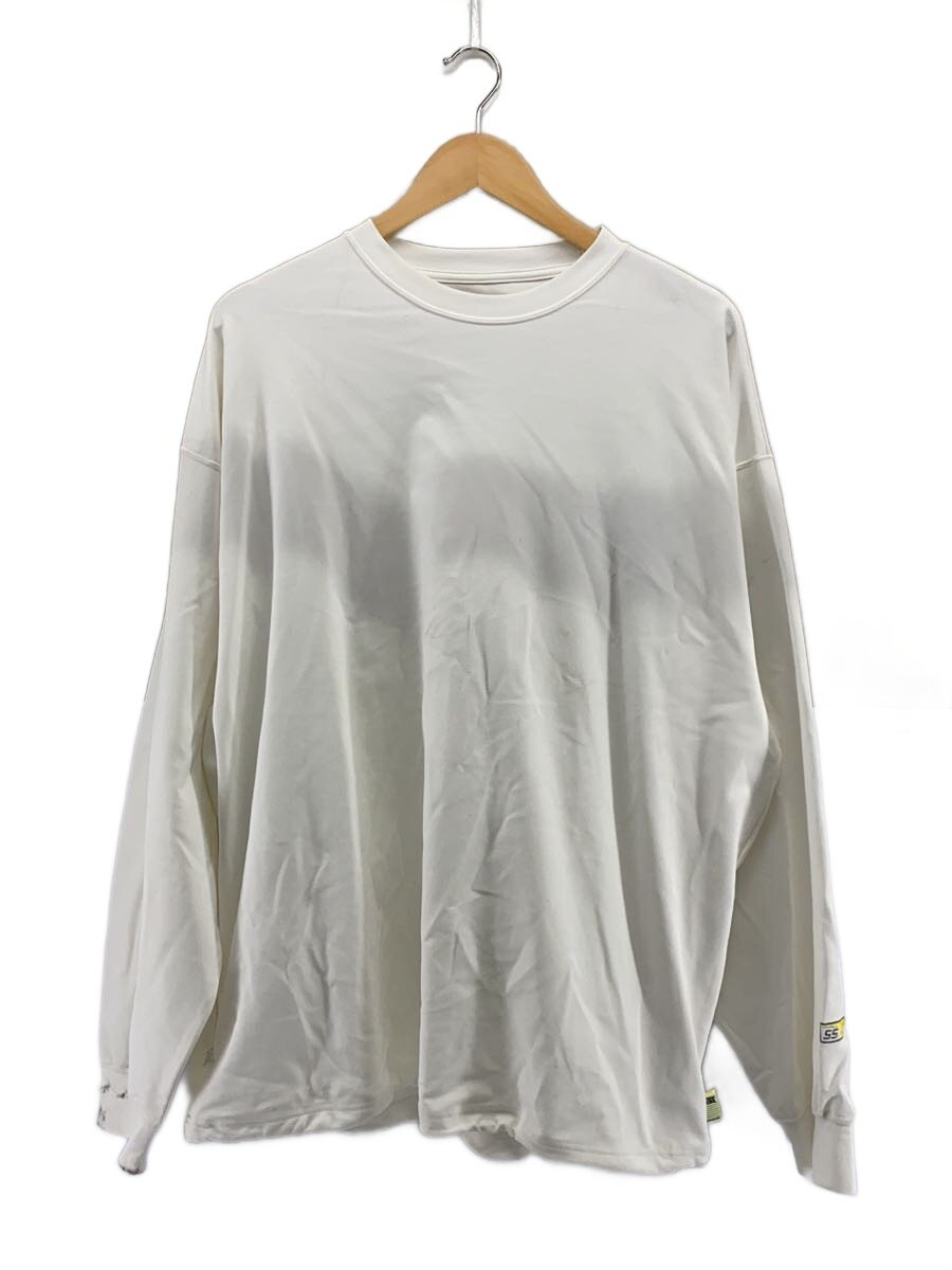 【中古】SSZ◆長袖ティーシャツ/L/ポリエステル/WHT/11-14-0203-458【メンズウェア】