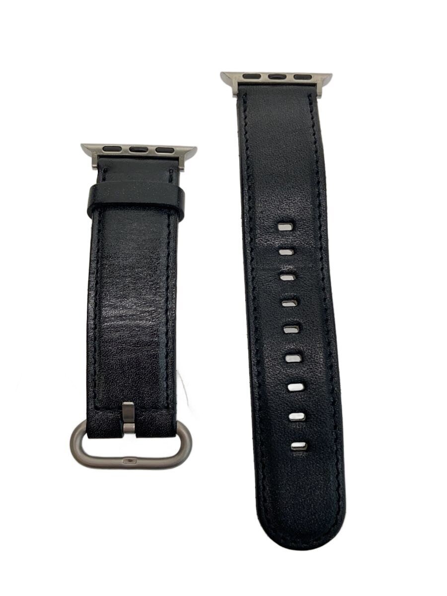 【中古】Hender Scheme◆apple watch band/アップルウォッチバンド/ウオッチ三尺帯/牛皮/黒いこと//【服飾雑貨他】