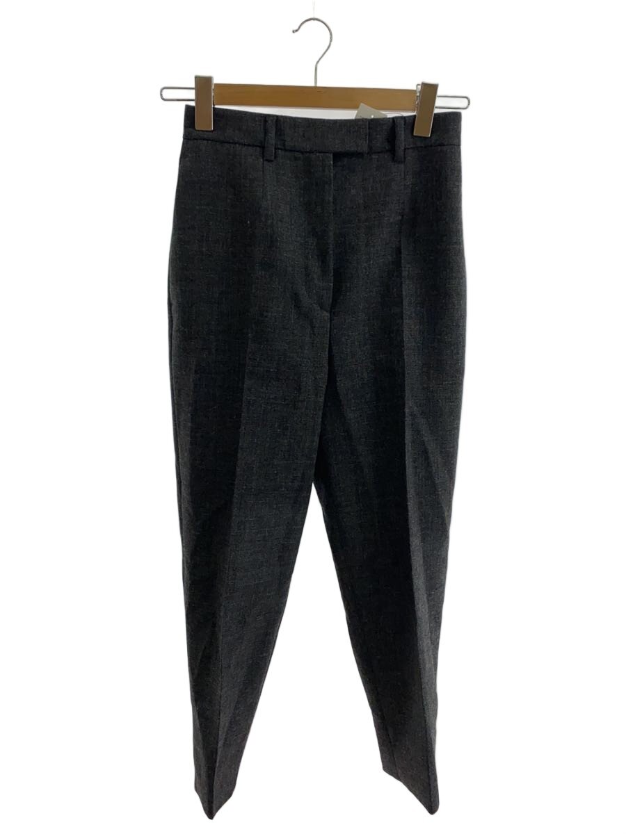 【中古】PRADA◆下つ方/36/羊毛/GRY/無地/P240H S000 11CZ//【レディース御召しもの】