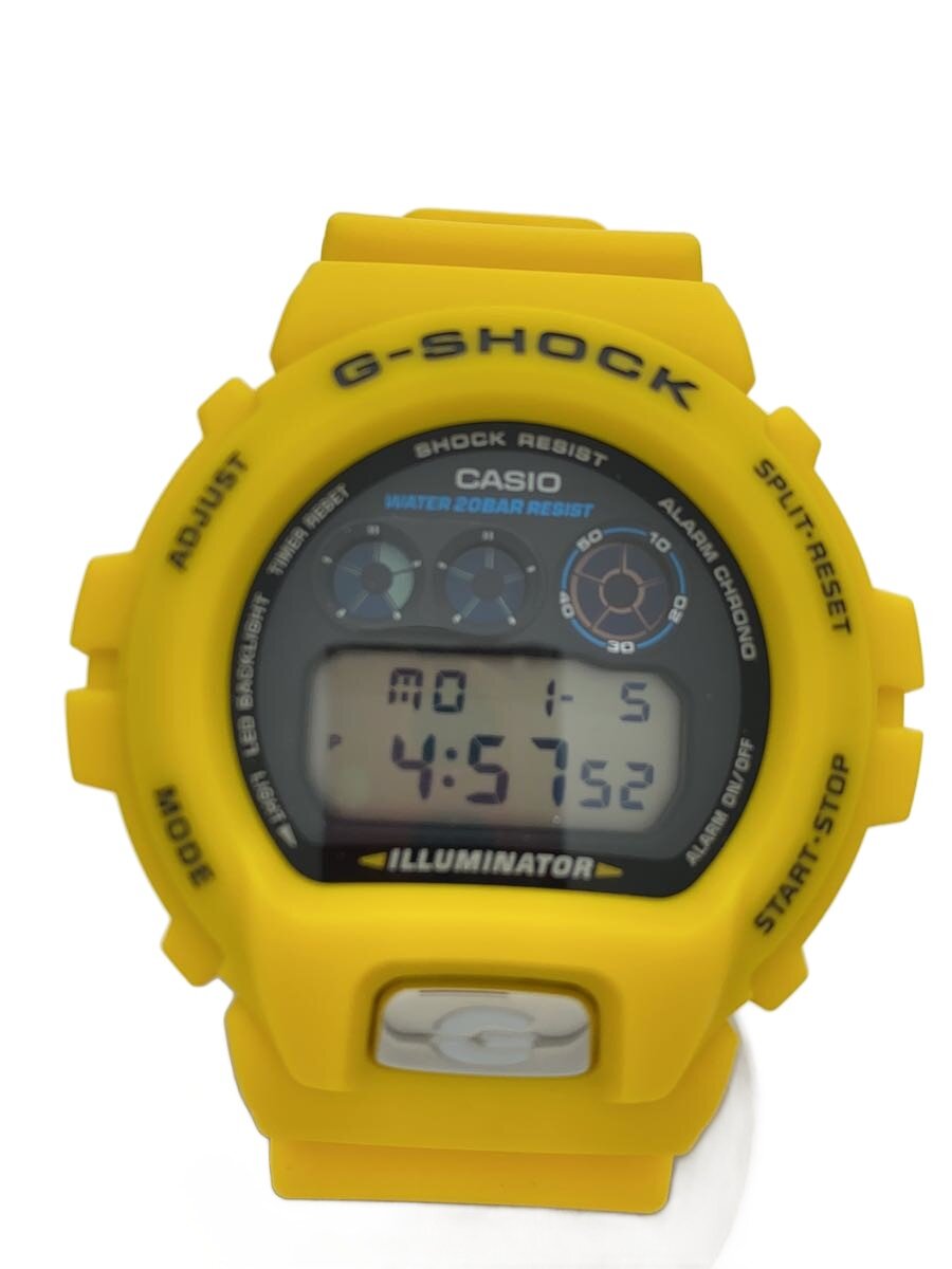 【中古】CASIO◆クォーツ腕時計/デジタル/BLK/YLW/DW-6900TR【服飾雑貨他】｜2ｎｄ STREET 店