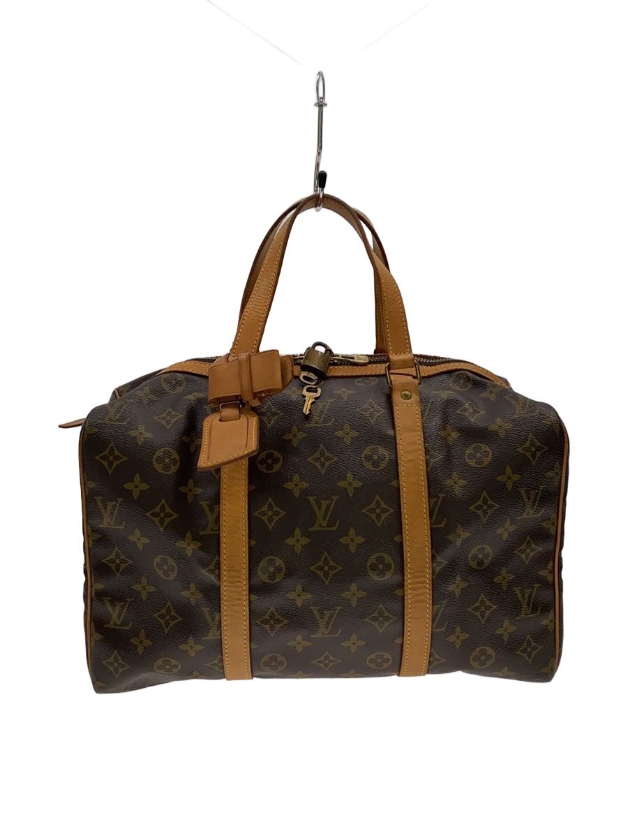 【中古】LOUIS VUITTON◆サック・木管35_モノグラム・帆布/PVC/BRW【御徒面子】