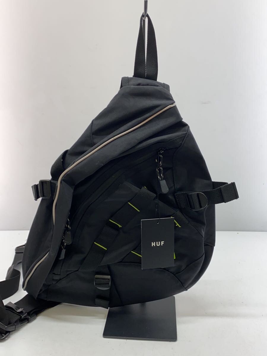 【中古】HUF◆背嚢/--/BLK/AC80293【御徒面子】