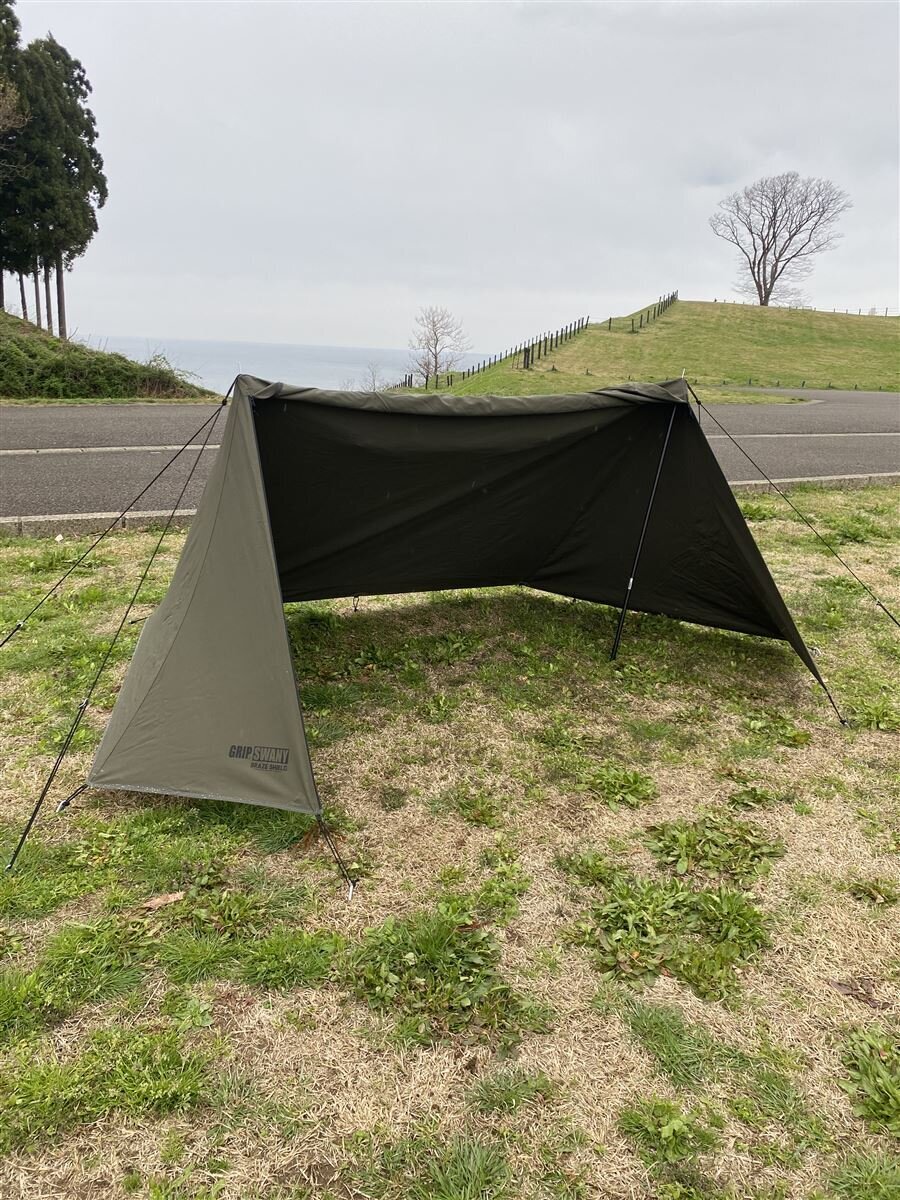 【中古】GRIP SWANY◆テント/1人用/カーキ/GST-01/FIREPROOF GS TENT/TC/パップ/軍幕【スポーツ】 24,235円
