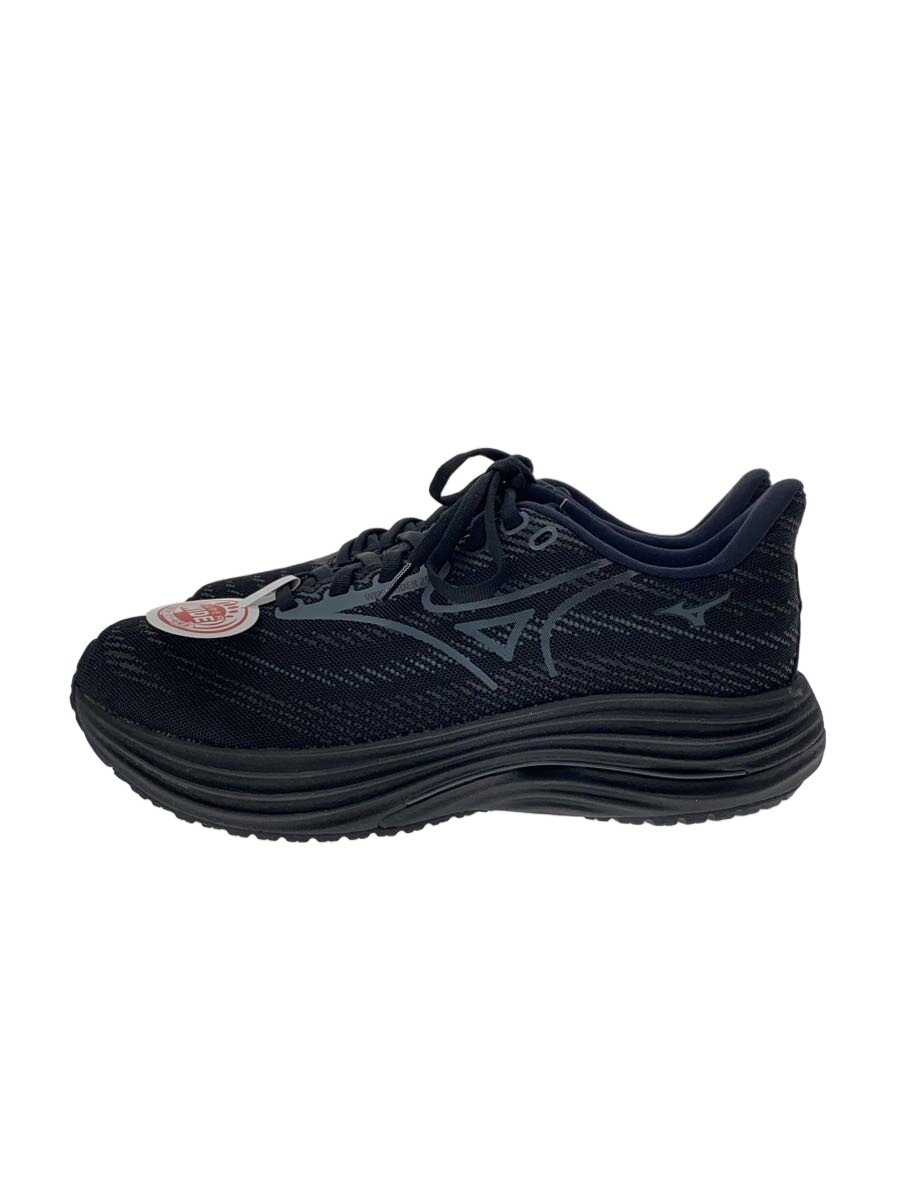 【中古】MIZUNO◆ローカットスニーカー/26珊/黒いこと/PVC/J1GC256503【シューズ】