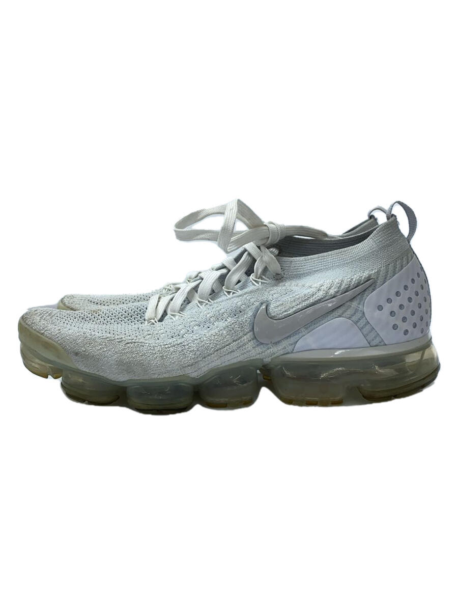 【中古】NIKE◆AIR VAPORMAX FLYKNIT 2/エアベイパーマックスフライニット/ホワイト/942842-105/28【シューズ】画像