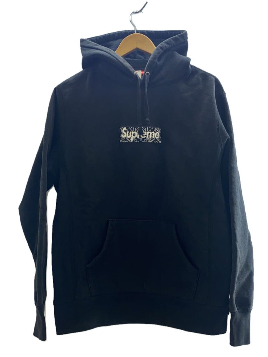 【中古】Supreme◆パーカー/M/コットン/BLK/バンダナ/BOX LOGO【メンズウェア】｜2ｎｄ STREET 店